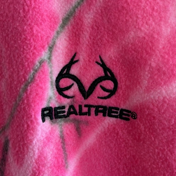 RealTree fleece full zip jacket size M (8-10) - Picture 4 of 10